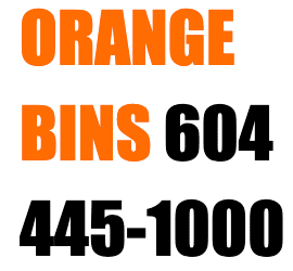 12 yard bin from orange bins