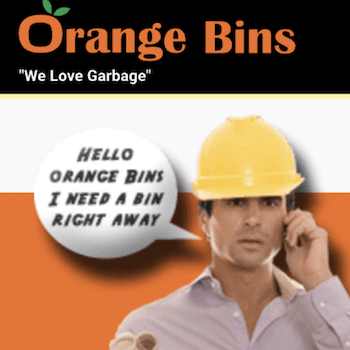 Coquitlam dumpster bin rental from www.orangebins.com