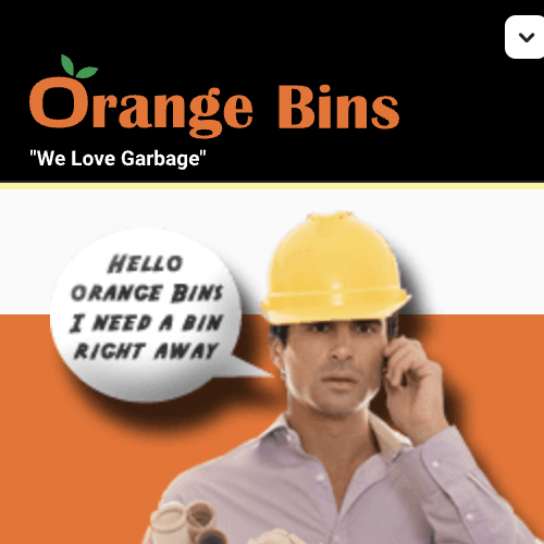 dumpster bin rental from Orange Bins